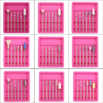 

6PCS Diamond Cutters for Manicure Set Ceramic Nail Drill Bits Set Cutters for Nail Drill Machine Cutters for Pedicure Nail Tools