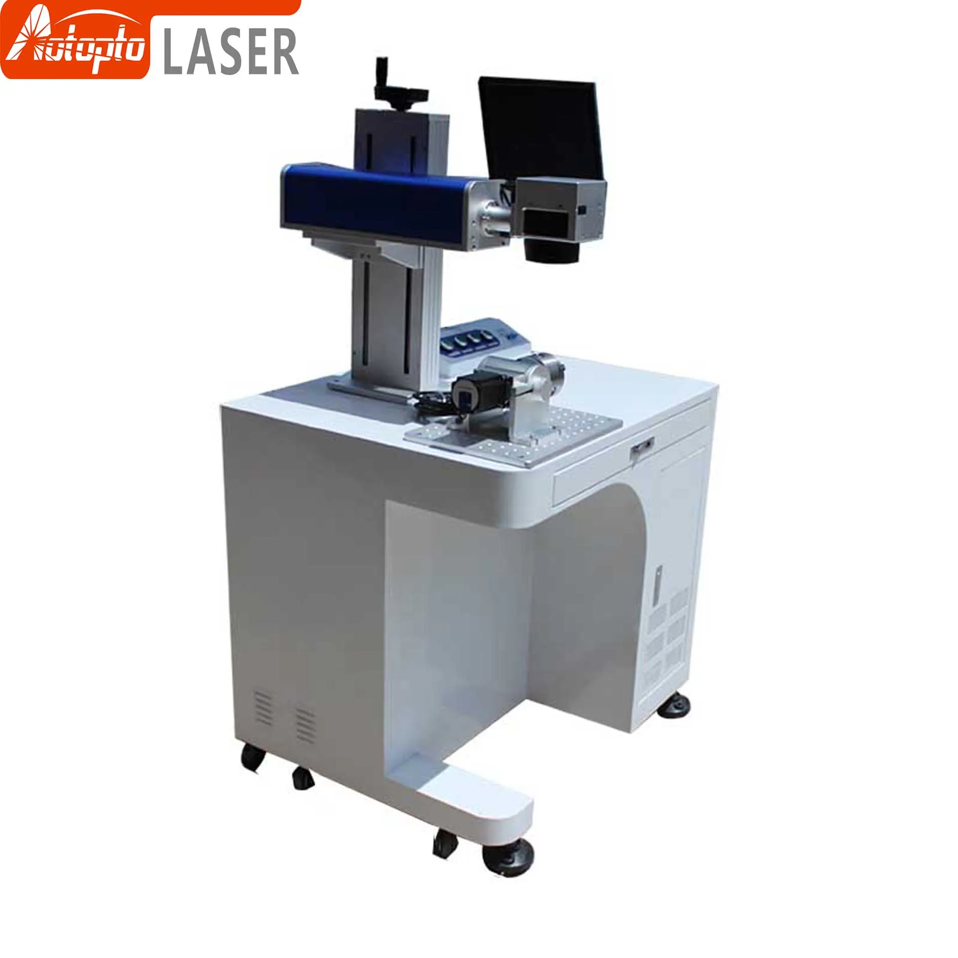 20W/30W/50W fiber laser marking machine engraving CNC stainless steel/wood/glass/etc