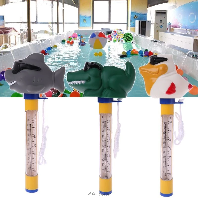

Cute Animal Floating Thermometer for Outdoor & Indoor Swimming Pools Spas/Hot Tubs Pool Water Temperature Sensor