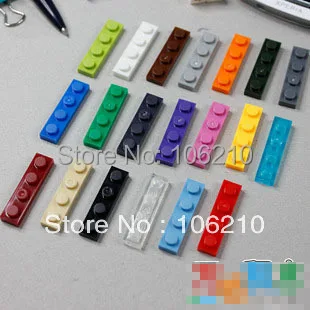 

rebrickable 3710 Plate 1x4 compatible accessory bricklink DIY building block Assembles Particles brickset
