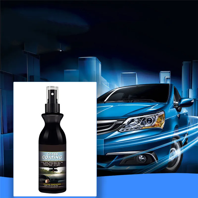 Car Windshields Rearview Mirrors Rain Repellent Coating Nano- coated Glass Plated Crystal Coating