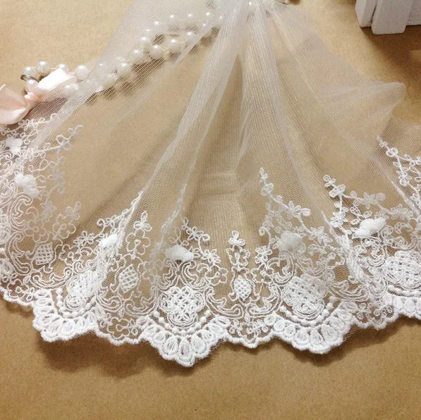 10 ярдов/партия кружевная ткань для одежды 18 см|apparel sewing|lace trimembroidery lace trim |