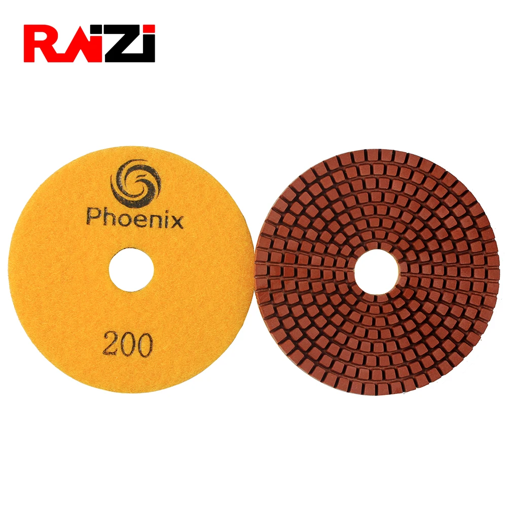 Buy Raizi 4 Inch Diamond disc Flexible Wet Sanding