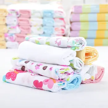 

8pcs/lot baby double gauze kerchief nurse towel Cotton Handkerchiefb1dr0082