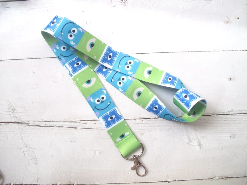 

20Pcs cartoon Monster university mobile Phone lanyard Key chain Strap Charm Gift Free shipping QW36