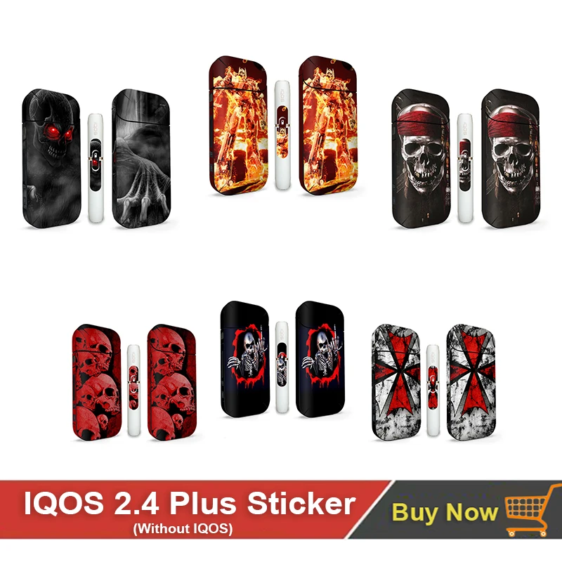 

Universal PVC Material 3M Printing Sticker For IQOS For IQOS 2.4 Plus Protective Skin Decals Stickers