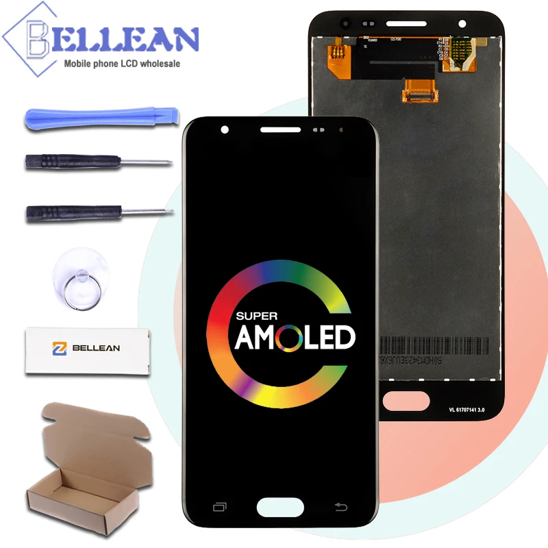 

Catteny Free Shipping Original G570 LCD For Samsung Galaxy J5 Prime Display G570F G570L Lcd Touch Screen Digitizer Assembly