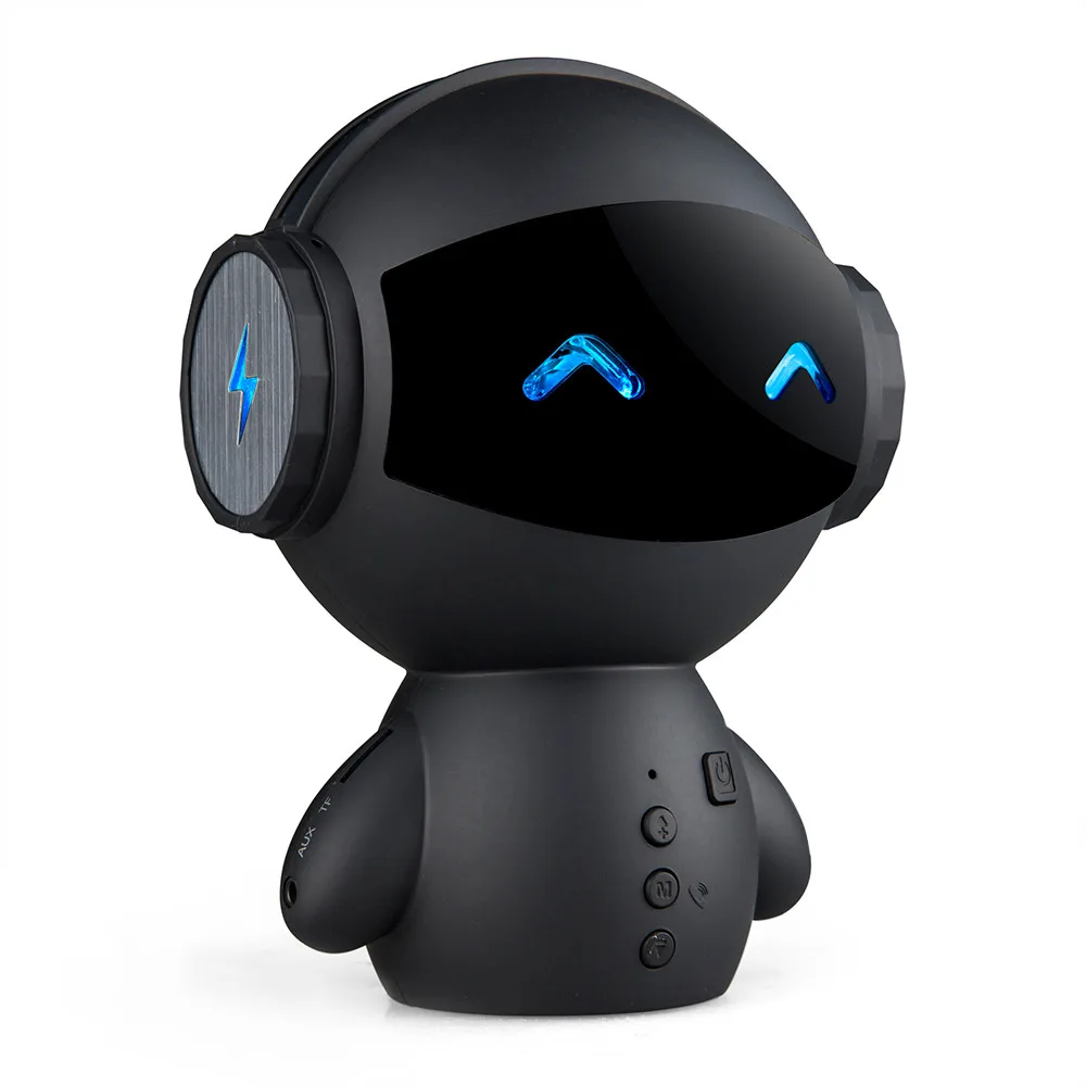 HIPERDEAL портативный милый робот Смарт Колонка Bluetooth динамик с музыкальными звонками TF MP3 AUX Функция для всех устройств Bluetooth# 3O