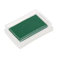 Чернильный коврик цвета чернил зеленый отпечаток пальца подарок для детей