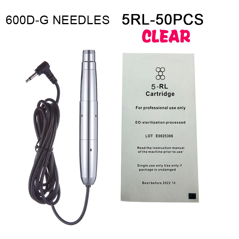 

50pcs 5RL Nouveau Needles Permanent Makeup needle Eyebrow Lip Needle Assorted For Nouveau Rotary Machine Pen Kits Free Shipping