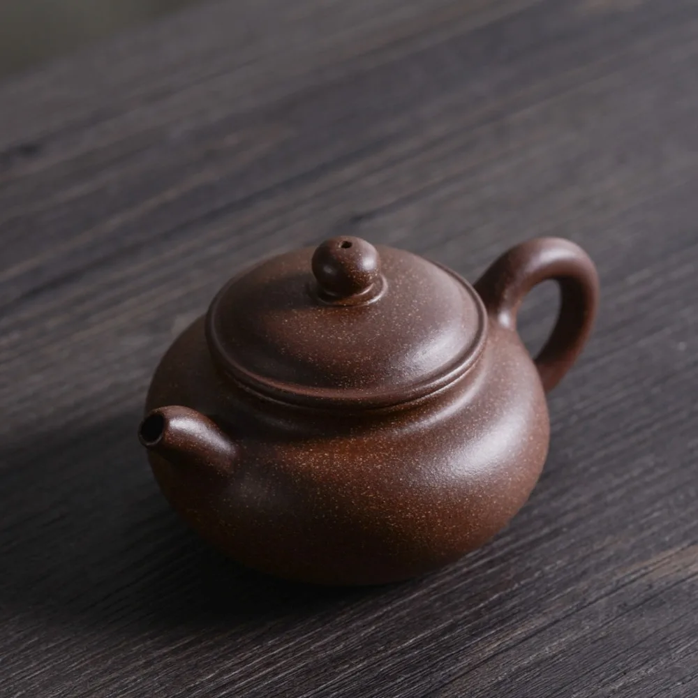 160ml Authentic Zisha tea pot special wholesale Yixing purple clay famous pure handmade antique tea pot Kung Fu tea table gift 160ml Authentic Zisha tea pot special wholesale Yixing purple clay famous pure handmade antique tea pot Kung Fu tea table gift