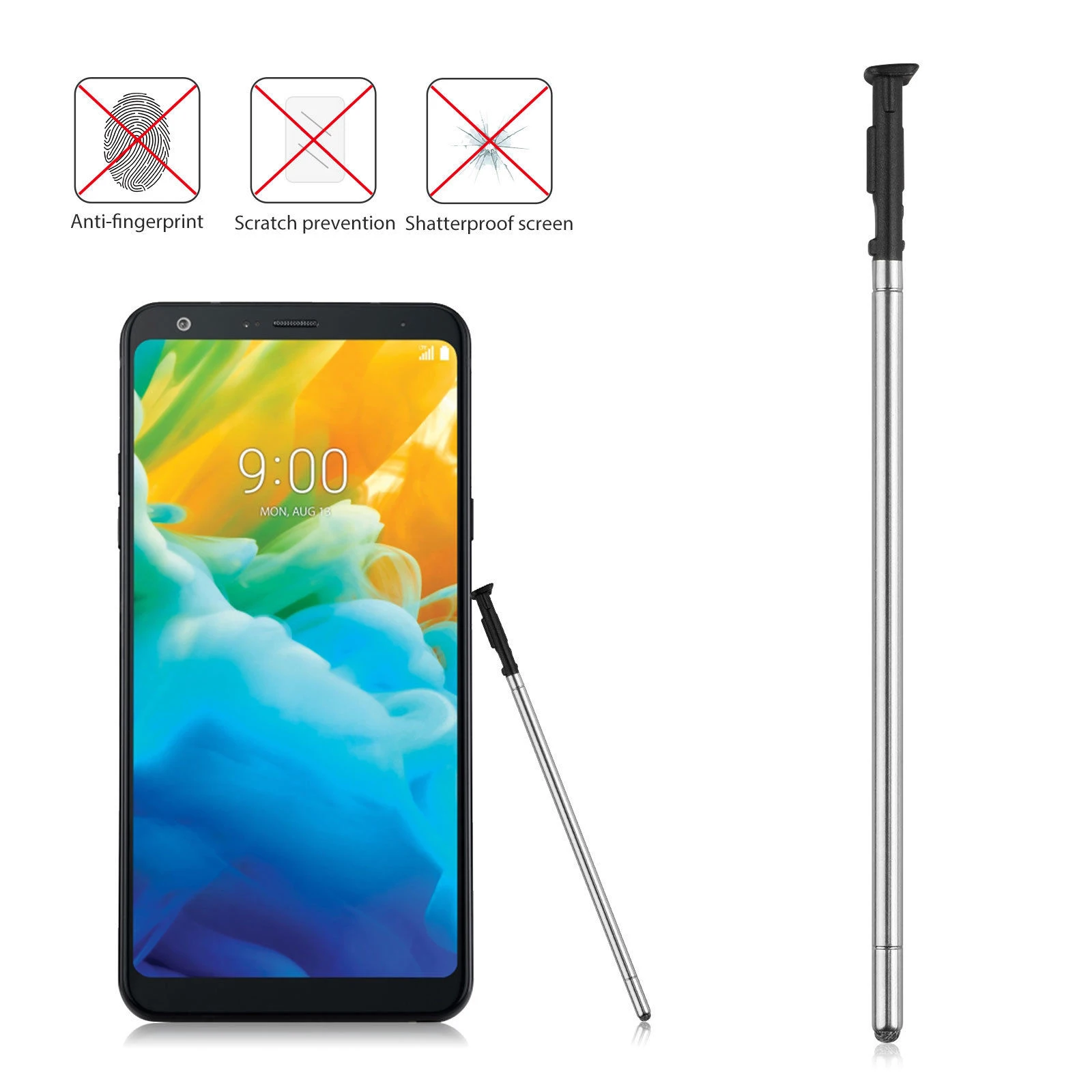 Сенсорный стилус S ручка подходит для LG G4 Stylo LS770 H631 MS631 H635 H634 экранные ручки Замена телефона белая Замена