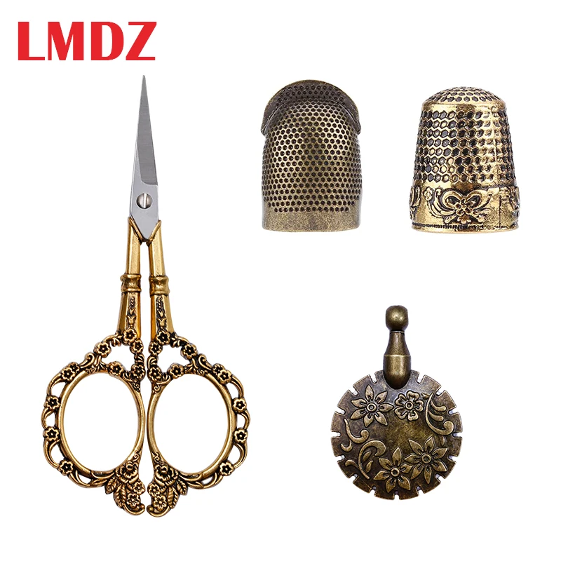 LMDZ 4 шт. портативные безопасные швейные ножницы резак для резьбы металлический
