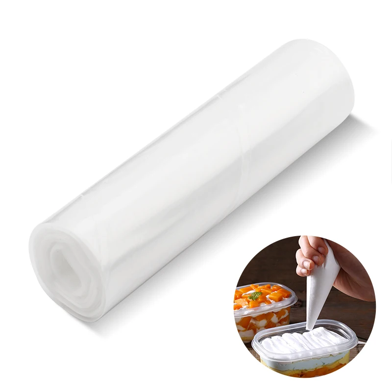 

OBRKING 50 Pcs / set Disposable pastry bag Icing Piping Nozzle Bags set DIY Pastry Cupcake Cream Cake Decorating Baking Tool