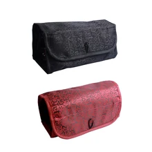 

Fashion Lovely Cosmetic Organiser Makeup Bag Hanging Toiletries Pocket Compartment Travel Kit Roll-N-Go Multi Packet Storage Bag