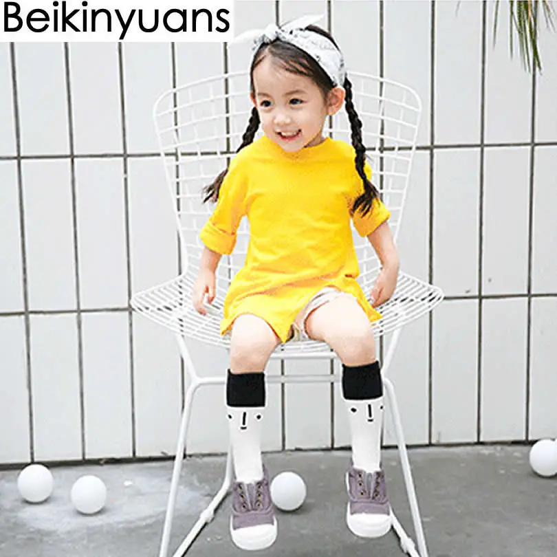 Носки для девочек Meias Infantil Гольфы малышей Детские носки в Вертикальную