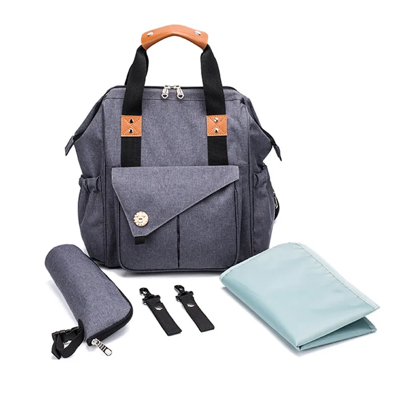 Fashion Women Backpack Multifunctional Large Capacity Baby Diaper Bag