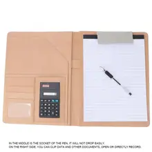 Многофункциональная записная книжка для деловых встреч с калькулятор для офиса