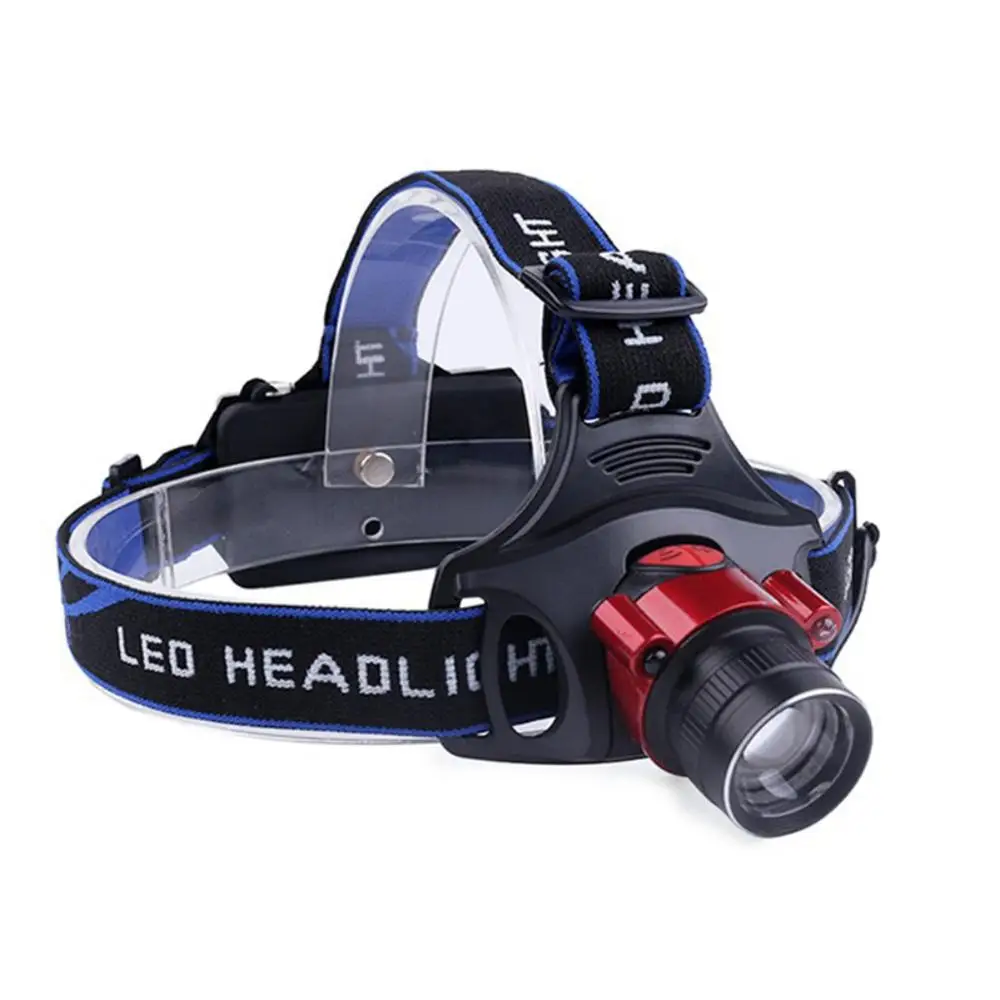 

Portable zooming Led Headlamp waterproof ZOOM Fishing headlights Camping Hiking Flashlight With USB Cable