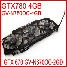 Вентилятор PLD08010S12HH для видеокарты Gigabyte GeForce GTX670 GV-N670OC-2GD/GTX780 4GB GV-N780OC-4GB