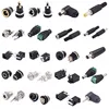 10pcs male and female DC Power plug 5.5*2.1MM 5.5*2.5MM 3.5*1.35MM 5.5*2.1 Jack Adapter Connector Plug Golden DC-022B DC-025M ► Photo 1/6