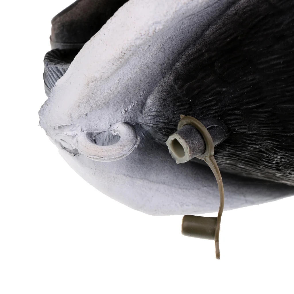 Прочный надувной 3D реалистичный рыболовный утенок Decoy Drake с плавающим килем для наружного кемпинга охоты Тактический аксессуар