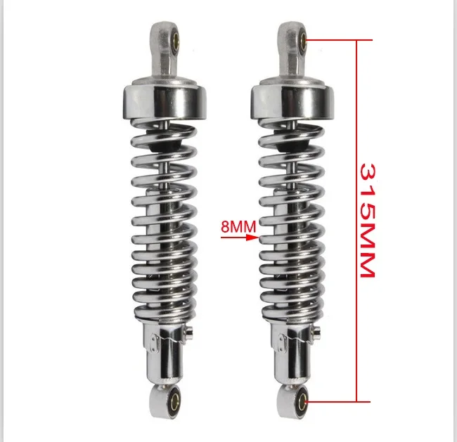 305MM 310MM 8mm spring motorcycle shock absorber rear suspension for HONDA YMAHA SUZUKI Kawasaki Aprilia Benelli KTM XV GS GS GN 305MM 310MM 8mm spring motorcycle shock absorber rear suspension for HONDA YMAHA SUZUKI Kawasaki Aprilia Benelli KTM XV GS GS GN