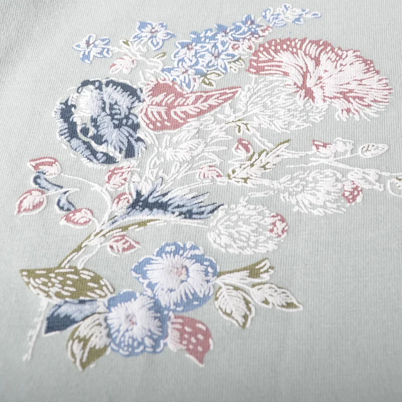 Yolanda Paz 2017 New Flowers Print Women t-shirt high quality short sleeve V-neck women summer t shirt S-XXXL Tops tees Tops