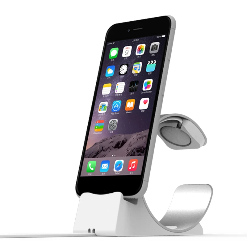 Многофункциональная док станция 2 в 1 для Apple Watch 5 4 3 iPhone 11 Pro X XS Max|Подставки и