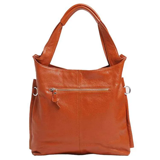 Женские сумки из натуральной кожи, Повседневная сумка, модные сумки через плечо, высокое качество, сумка, женские повседневные роскошные сумки через плечо, сумки - Цвет: Brown