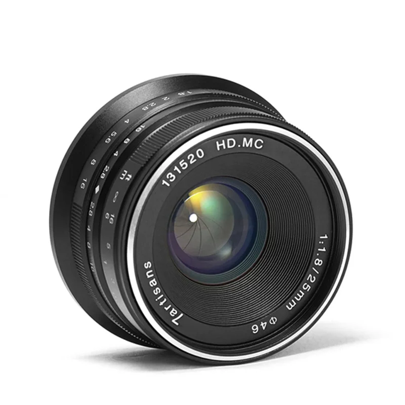 7 ремесленников 25 мм F1.8 Prime объектив для микро одной серии sony E Mount micro 4/3 или fiji XF mount