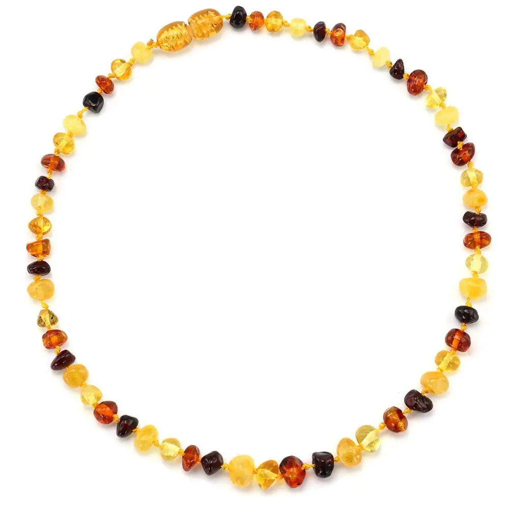 Gift Box Bracelet for Baby Size 14-35cm Baltic Amber Necklace 4 Colrs