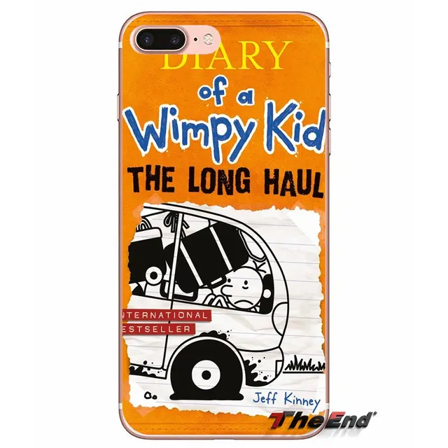 The Diary of a Wimpy Kid Soft TPU Case For iPhone X 4 4S 5 5S 5C SE 6