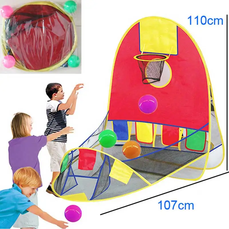 Домик для детей баскетбольная корзина палатка пляжный газон шатер шар бассейн Крытый и Открытый Спорт лучшие детские игрушки JT-Прямая поставка