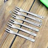 3PCS Titanium Toothpick Fruit Fork Self EDC Gadget for man woman Outdoor Camping Hunting Travel Tableware Picnic Gear Ta8151 ► Photo 3/6