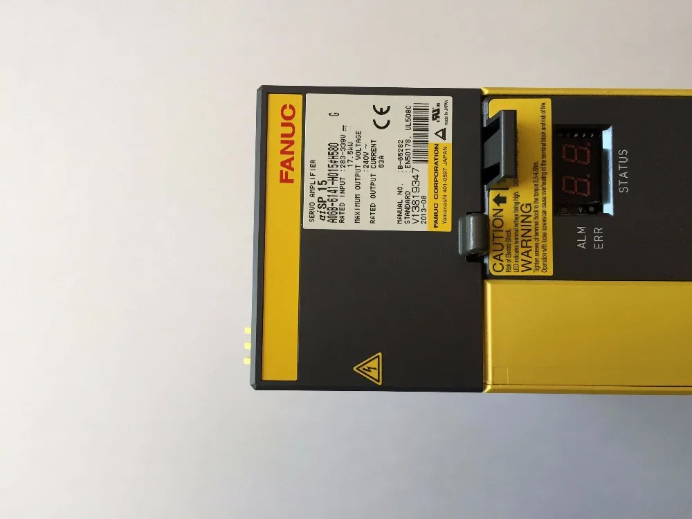 

FANUC SERVO AMPLIFIER ALPHA iSP 15 motor driver