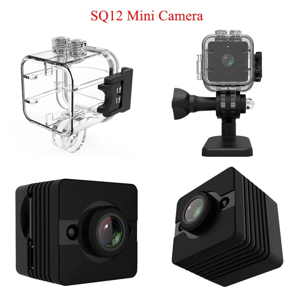 Tonbux SQ12 Wateproof 1080 P СПОРТ Mini DV SQ11 инфракрасный Ночное видение монитор скрывают мелкие Камера Mini DV видео Регистраторы