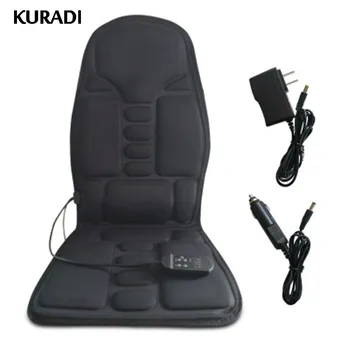 

New Electric Mulifunction Heated Massage Car Office Seat Cushion Car Seat Chair Vibrate Mattress Lumbar Back Neck Pad Relaxation