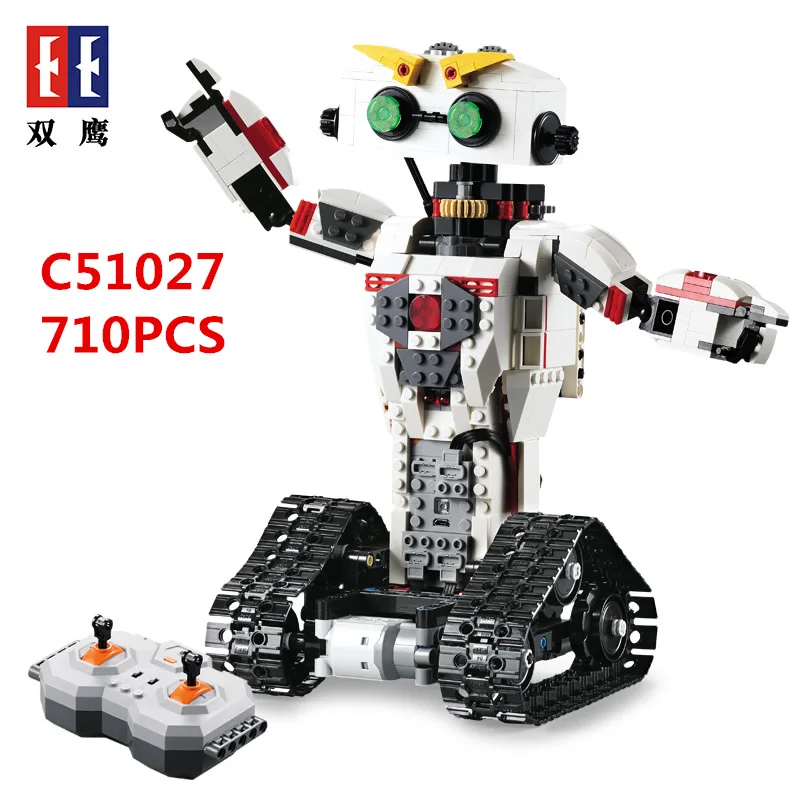 

HOT Brands Remote Control RC Transformer building Block set Model Robot Bricks Toy For Children Birthday Gift Technic Series