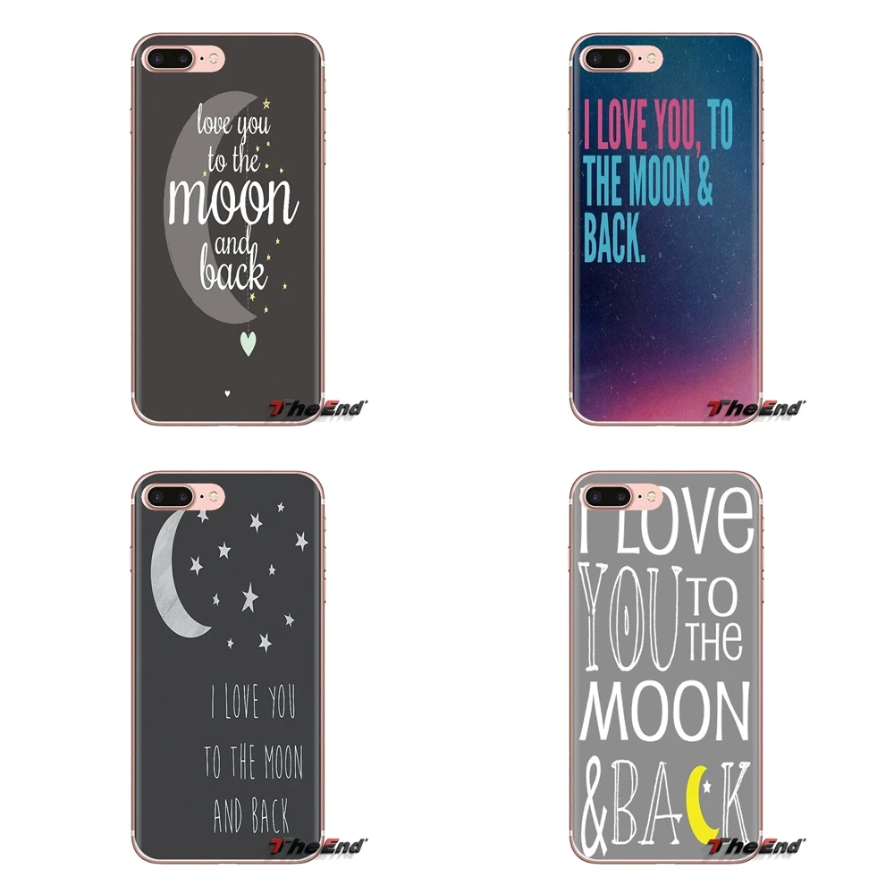 Силиконовые чехлы I Love You To The Moon и Back для HTC One U11 U12 X9 M7 M8 A9 M10 E9 Plus Desire 630 530 626 628 816 820 830 |