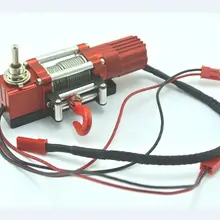 Металлическая Лебедка для Tamiya CC01 F350 RC8WD 1/10 gelande II Cruiser/FJ40 SCX10 масштаба защищать D90 джип wrangler рок Cralwler