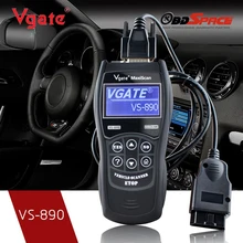 2016 OBD2 Automotive Scanner Maxiscan Vgate VS890 Fault Code Reader EOBD JOBD CAN BUS Multi language