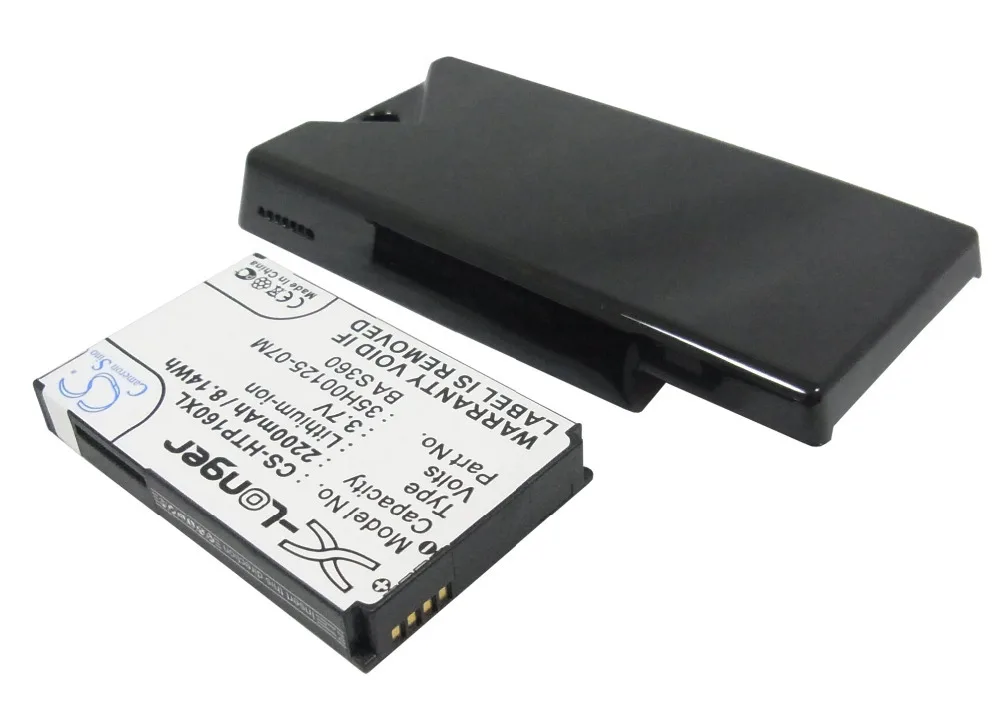 Аккумулятор для телефона DOPOD Touch Diamond 2 HTC T5353 Topaz 100 O2 Xda II (P/N 35H00125 07M BA S360 TOPA160)|battery