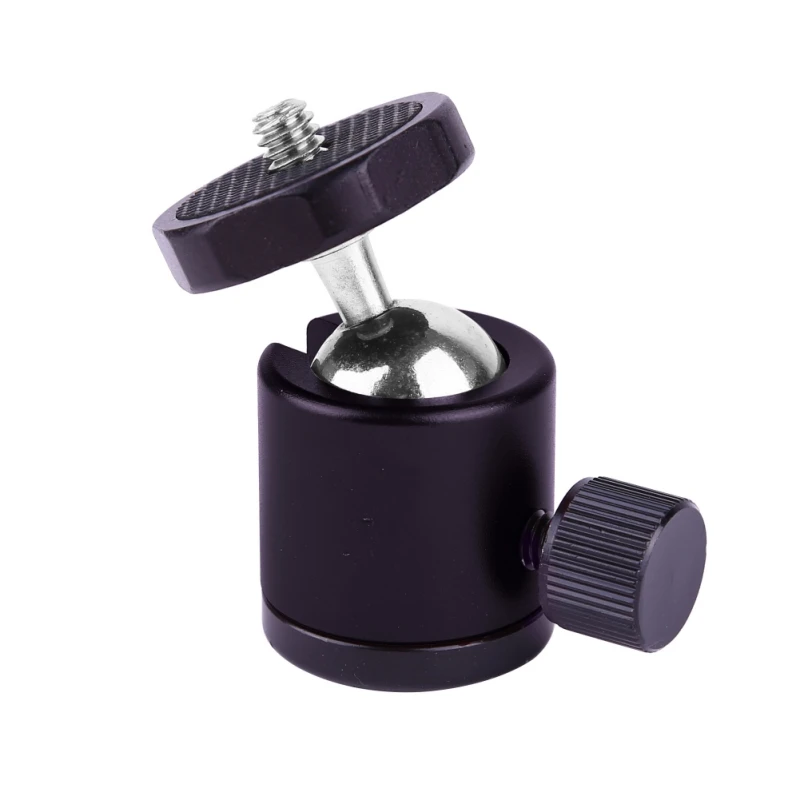 #*Cheap Mini Tripod Ball Head Tripod Mount Head Metal Ballhead Tripod Mount with 1 4 Screw for Digital Camera Compact DSLR Cell Phone