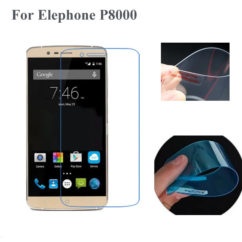 Для Elephone p9000 Lite P8000 P7000 P6000 P5000 M2 M3 S7 S1 S2 Экран протектор Мягкий Nano, ударопрочный защитная пленка