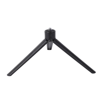 

Universal Black Plastic Phone Tripod Mount Adapter Cellphone Clipper Stand Camera Rotation Desktop Holder Base Support