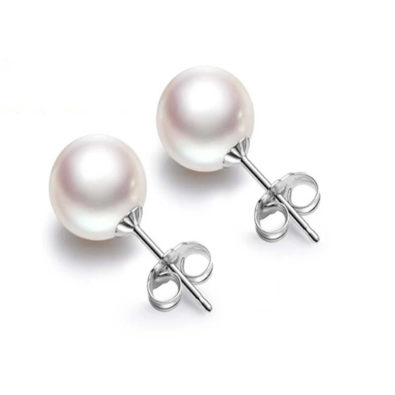

12 pcs/set Alloy Silver Pearl Earrings 2019 Fashion Women Elegant Anti Allergy Korean Stud Earrings Fashion Jewelry Wholesale