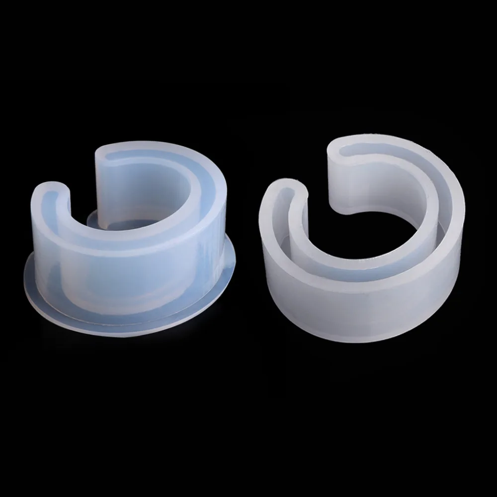 

Open Cuff Silicone Mold Jewelry Making Bracelet Bangle Mould For Resin Flower DIY