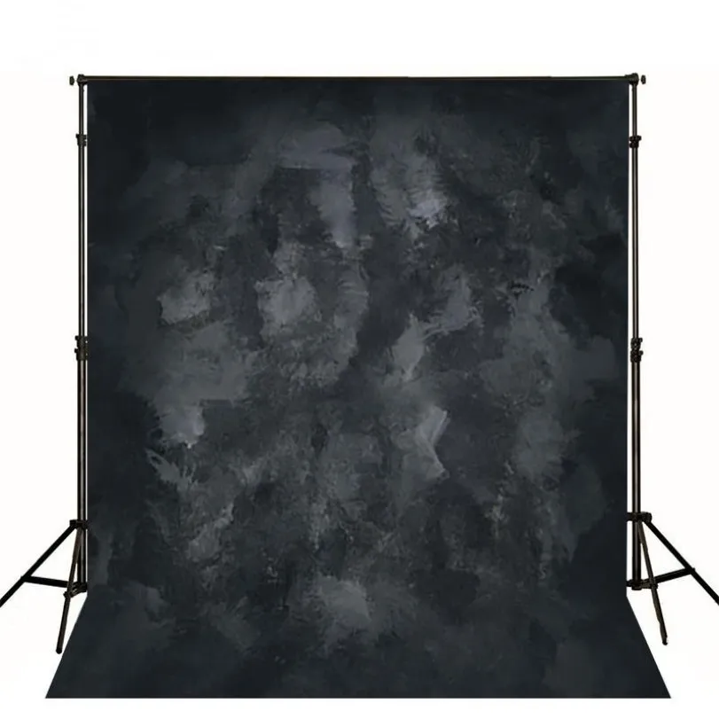Dark Black Wall backdrops Vinyl cloth High quality Computer print party photography studio