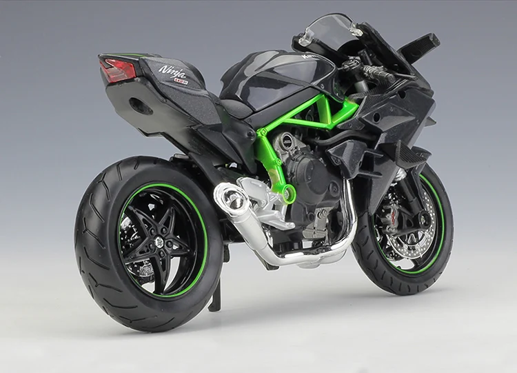 MAISTO 1:12 Kawasaki Ninja H2R H2 R мотоцикл литой металлический велосипед Модель для детей подарки на день рождения